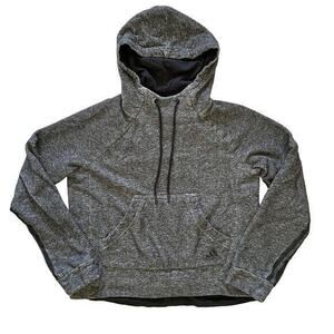 Adidas Sport 2 Street Gray Pullover Hoodie - Women's Sweatshirt Top Size XS